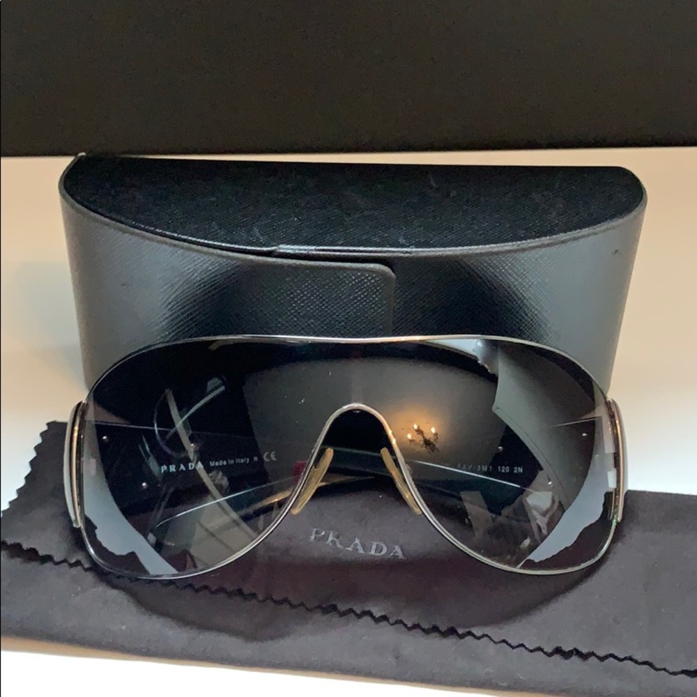 Prada shield sunglasses